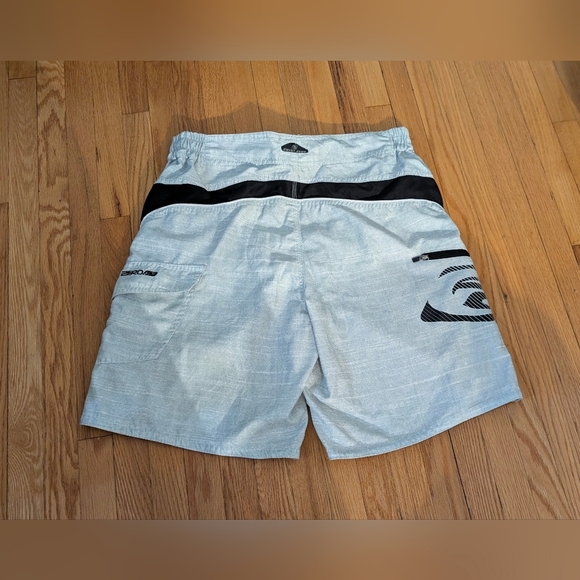 Point Zero Light Gray Swim Board Shorts - Picture 5 of 5